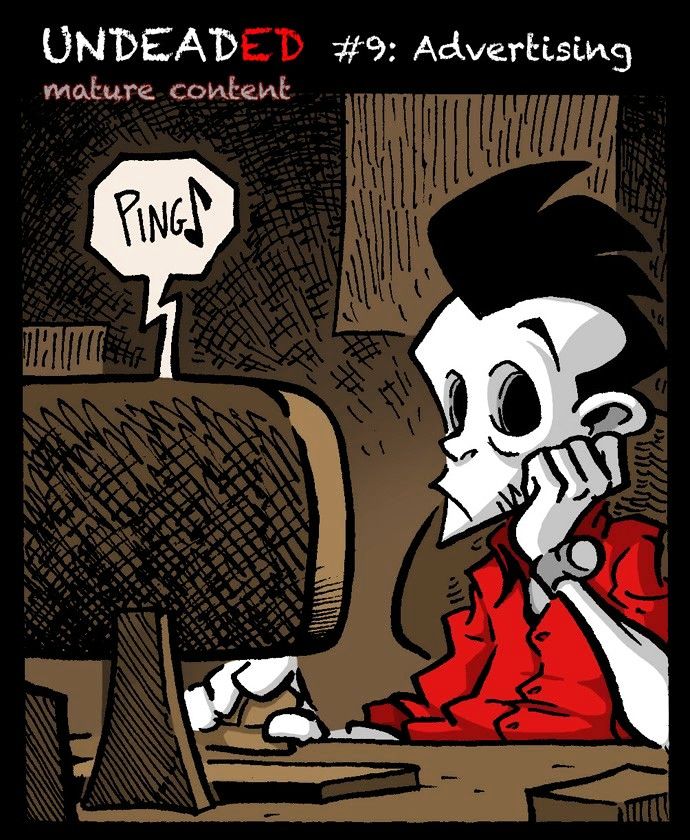 UndeadEd Chapter 9 page 1 - Chapter 9 : Advertising
