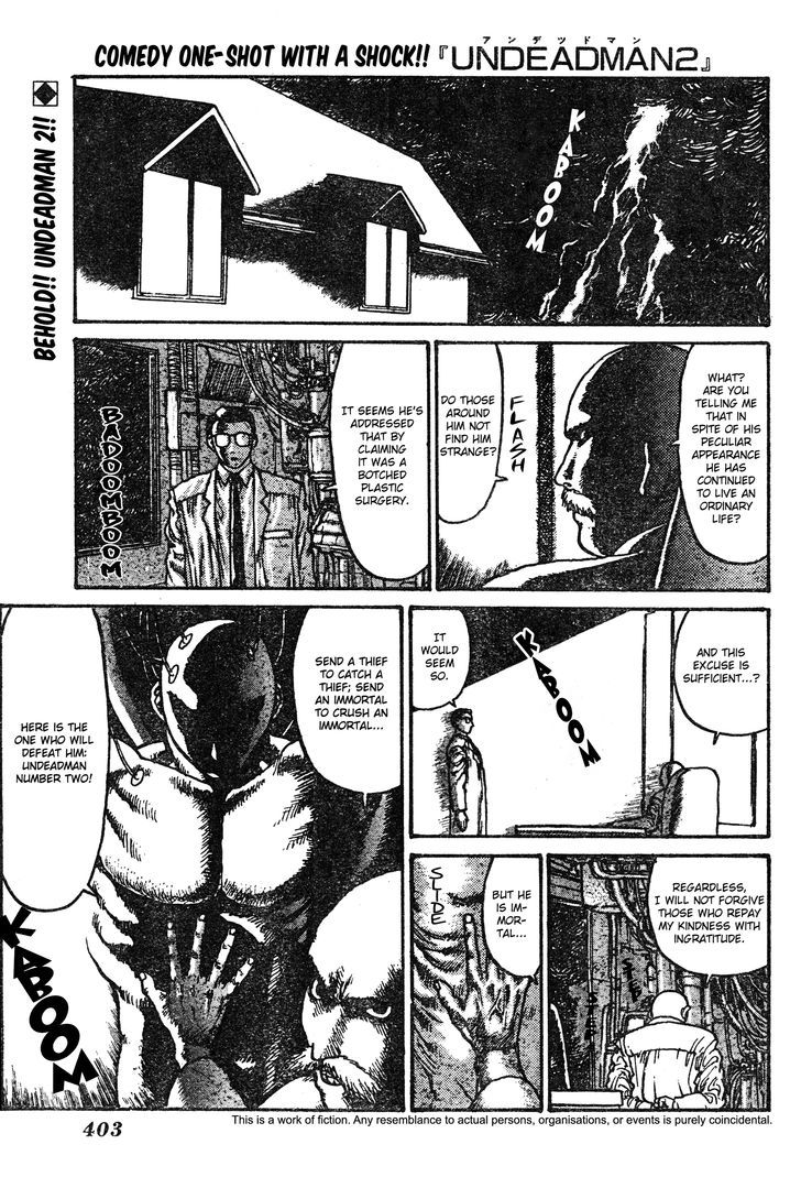 UNdeadman Chapter 2 page 1 - Chapter 2
