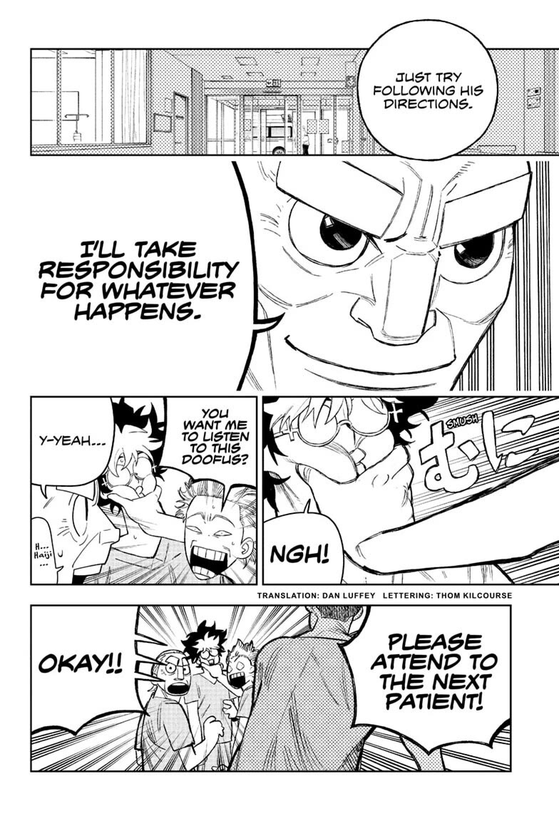 Under Doctor Chapter 27 page 2 - Chapter 27: Haiji's Long Day, Part 2