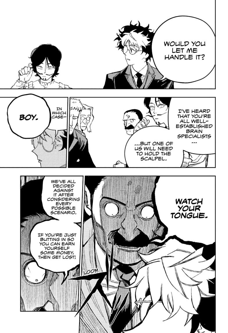 Under Doctor Chapter 30 page 12 - Chapter 30: The Four Brains