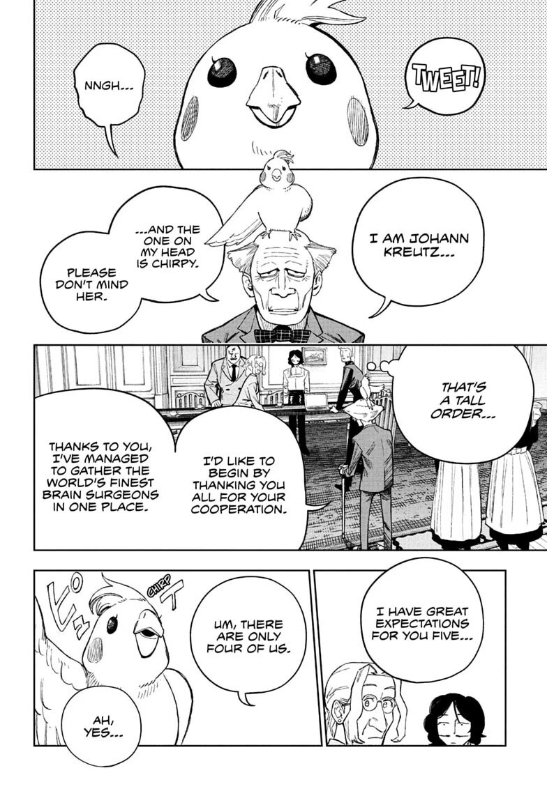 Under Doctor Chapter 30 page 5 - Chapter 30: The Four Brains