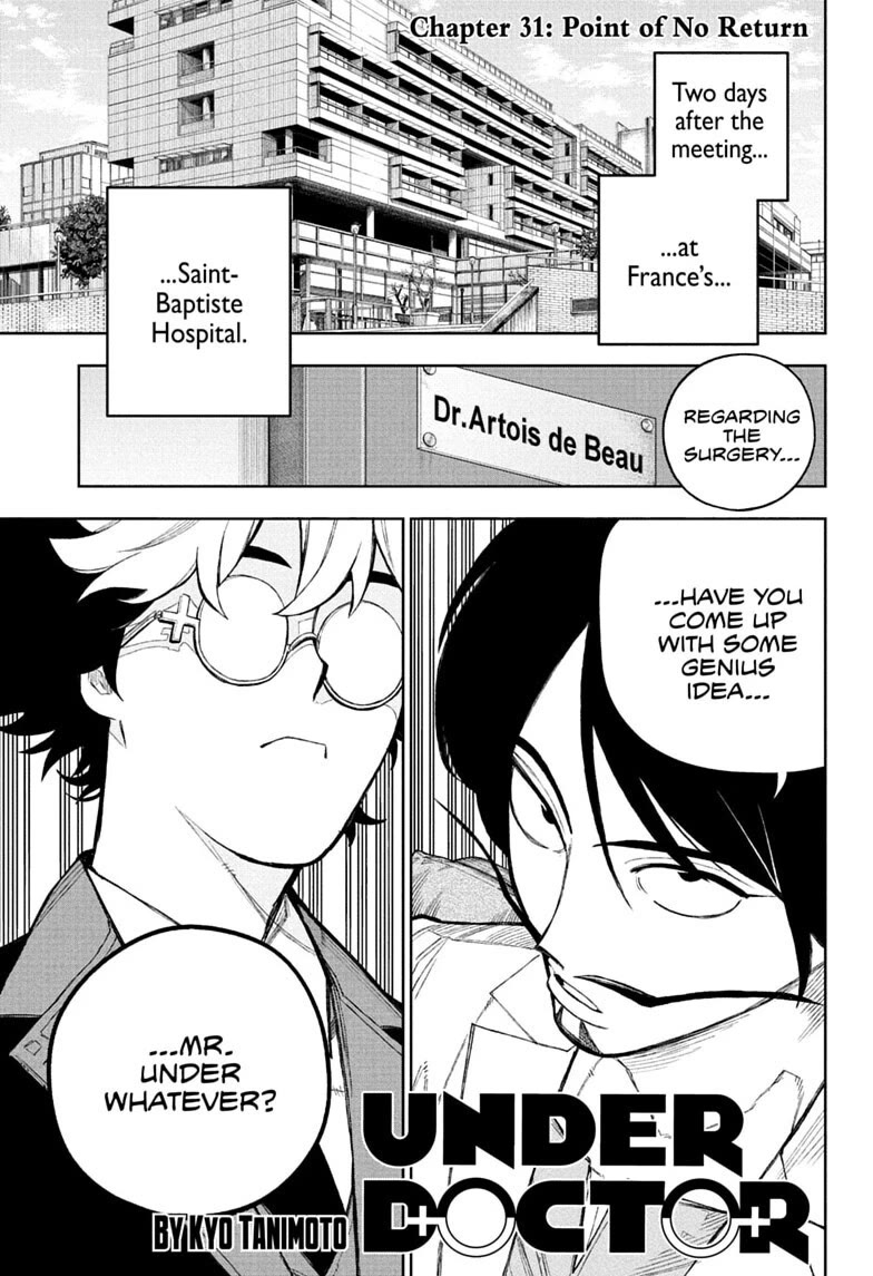 Under Doctor Chapter 31 page 1 - Chapter 31: Point of No Return