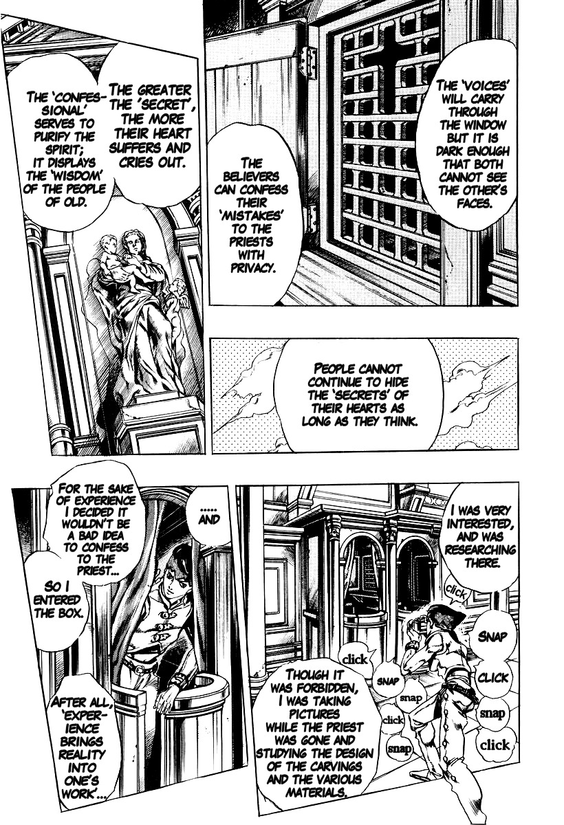 Under Execution Under Jailbreak Chapter 4 page 5 - Chapter 4: Thus Spoke Kishibe Rohan. Episode 16: At a Confessional