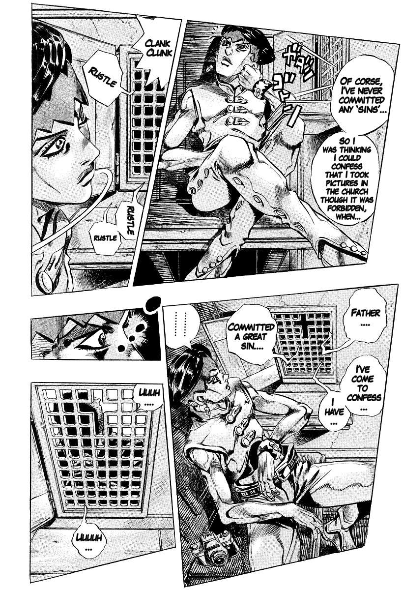 Under Execution Under Jailbreak Chapter 4 page 6 - Chapter 4: Thus Spoke Kishibe Rohan. Episode 16: At a Confessional