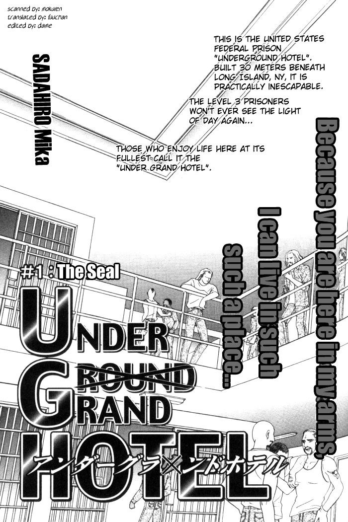Under Grand Hotel Chapter 8 page 5 - Chapter 8: Round 1: The Seal