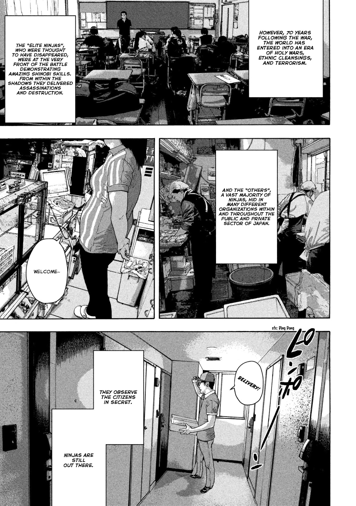 Under Ninja Chapter 1 page 8 - Chapter 1: Genin Sucks