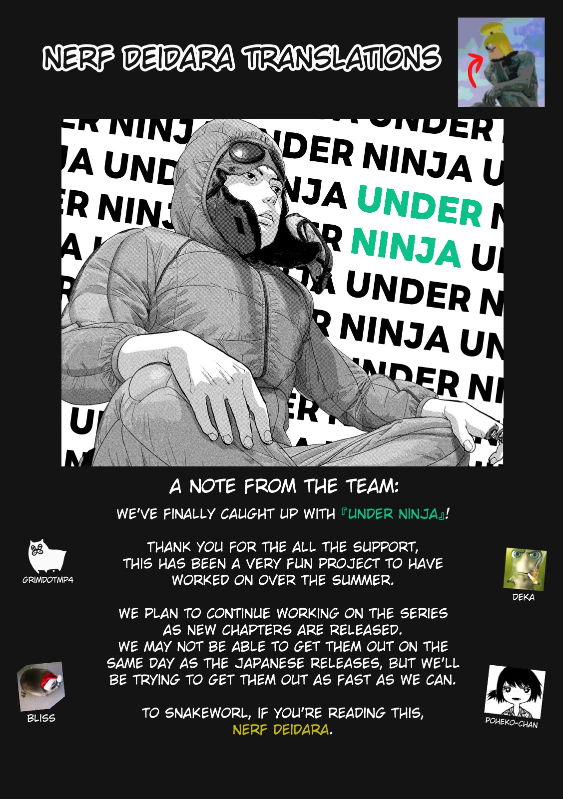 Under Ninja Chapter 100 page 18 - Chapter 100: Leave The Earth