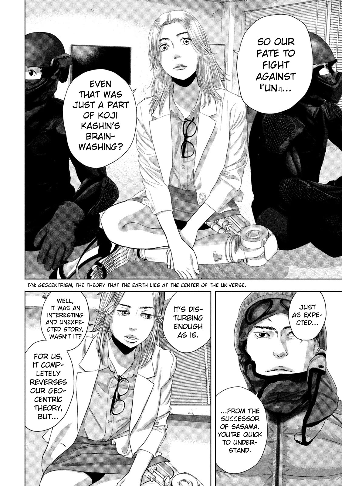 Under Ninja Chapter 100 page 4 - Chapter 100: Leave The Earth