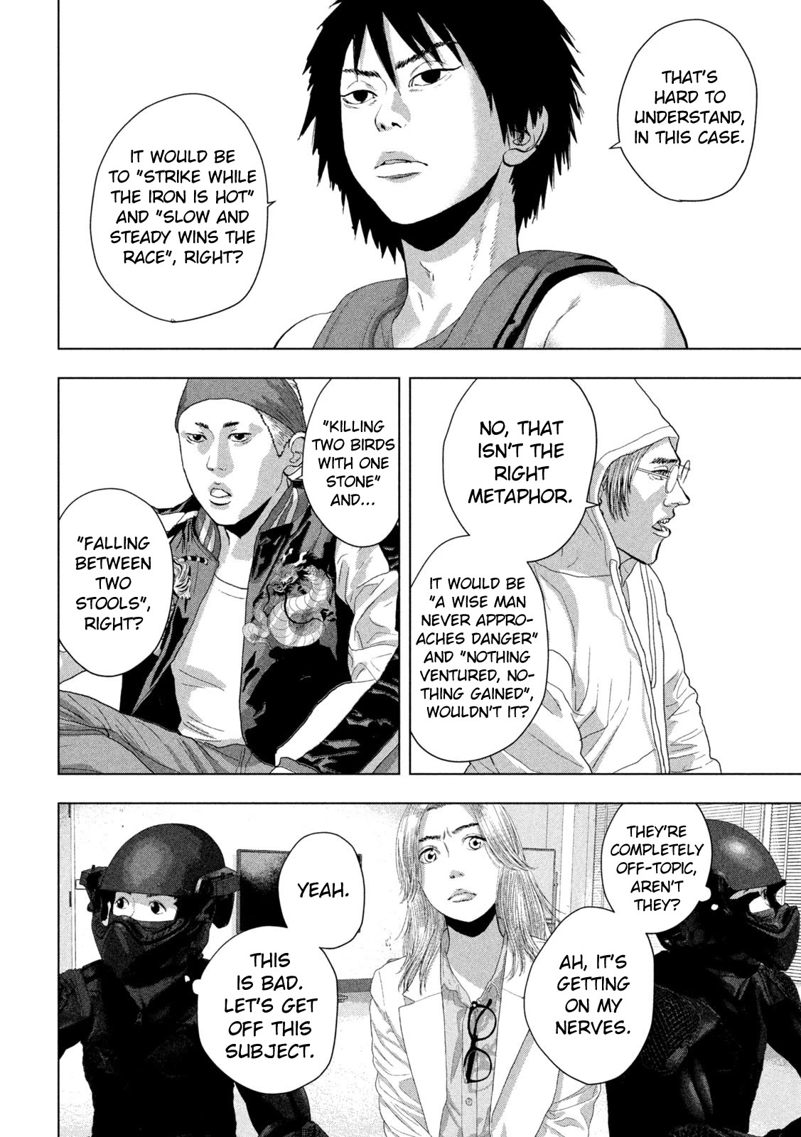 Under Ninja Chapter 100 page 6 - Chapter 100: Leave The Earth