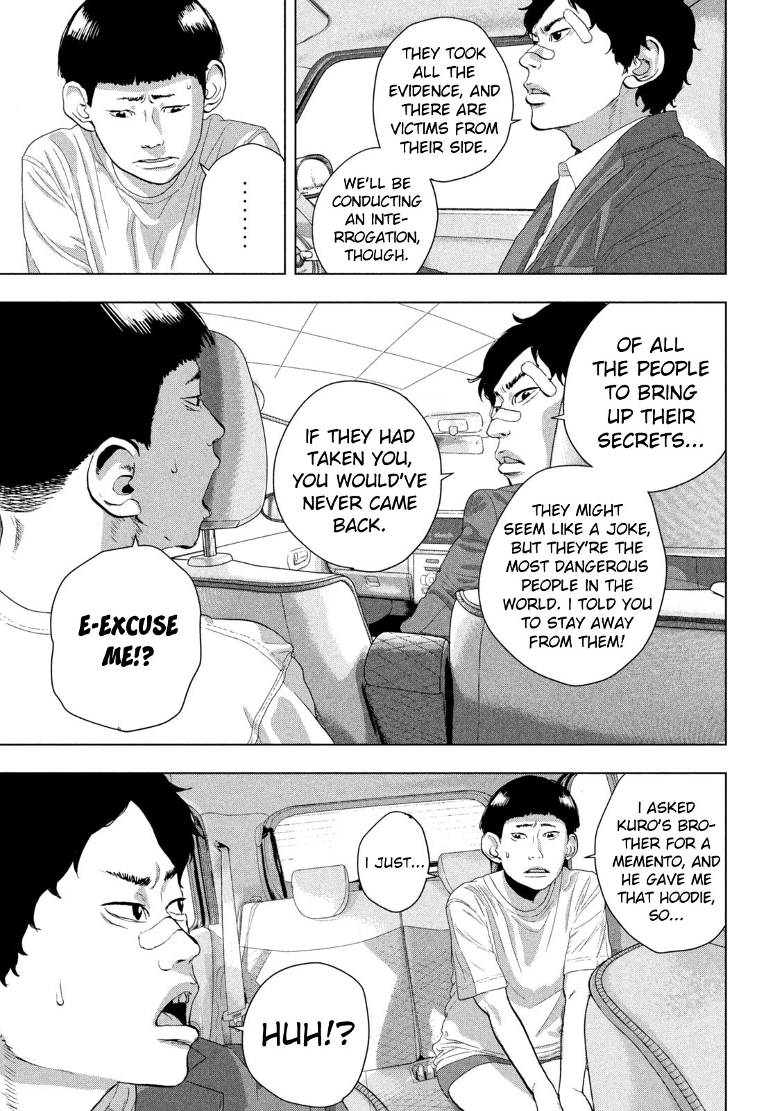 Under Ninja Chapter 102 page 14 - Chapter 102: Even So, You Didn't Do It?