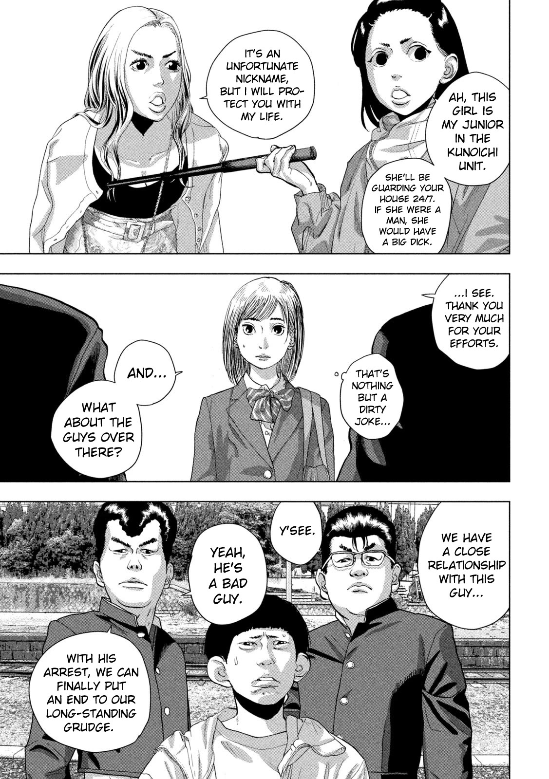 Under Ninja Chapter 102 page 8 - Chapter 102: Even So, You Didn't Do It?