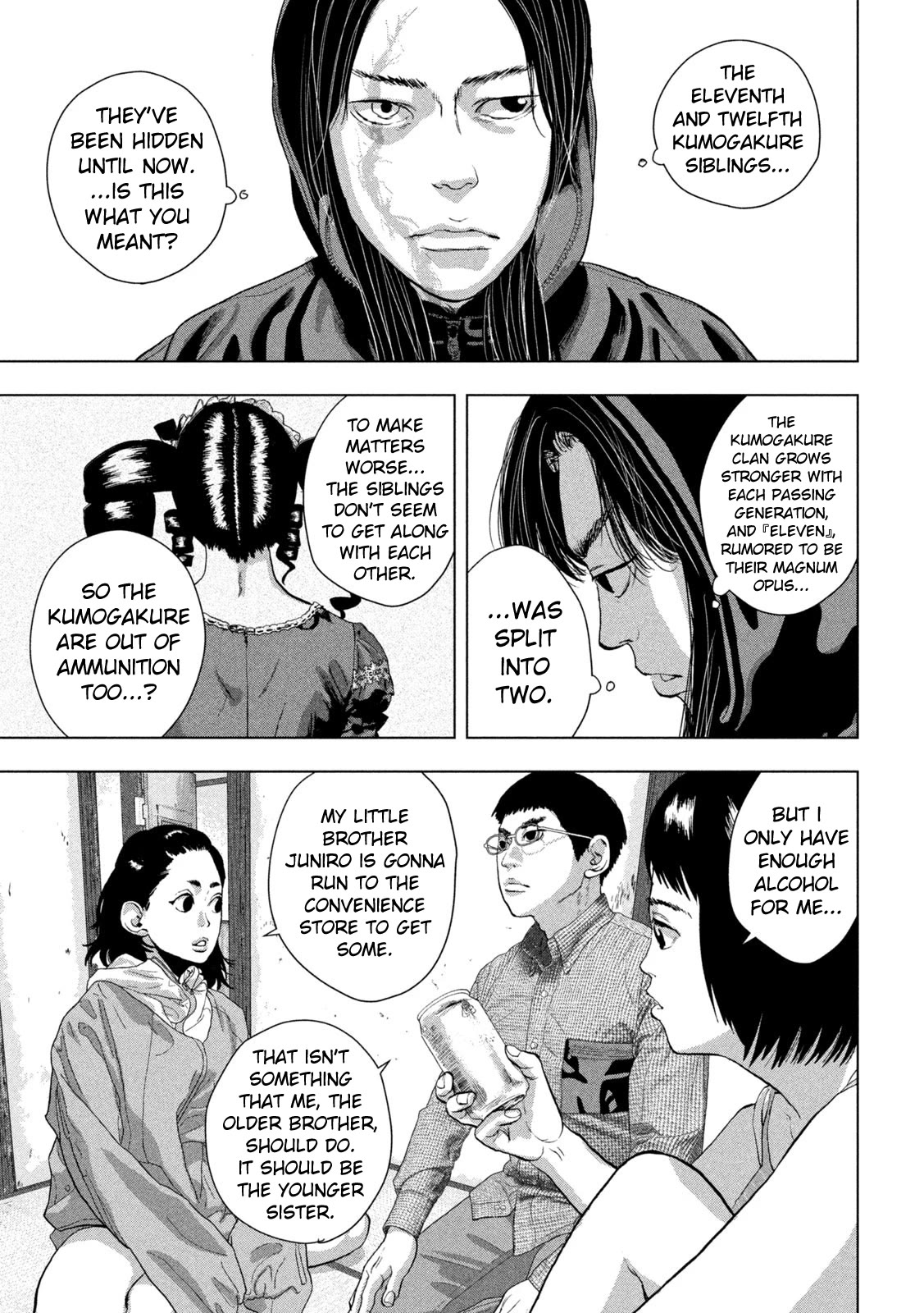 Under Ninja Chapter 104 page 20 - Chapter 104: Those Two Don't Get Along