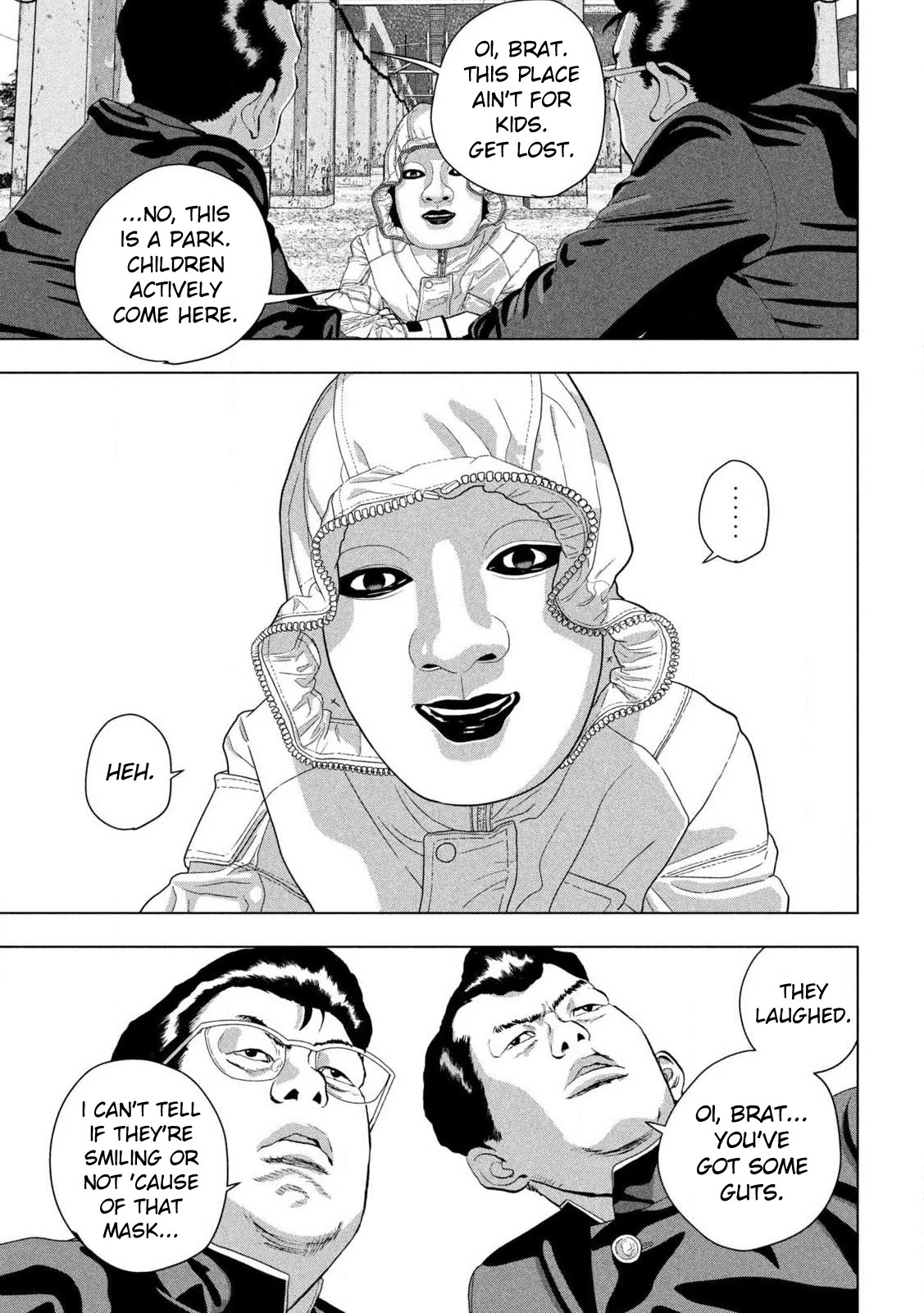 Under Ninja Chapter 112 page 11 - Chapter 112: Close Your Eyes?