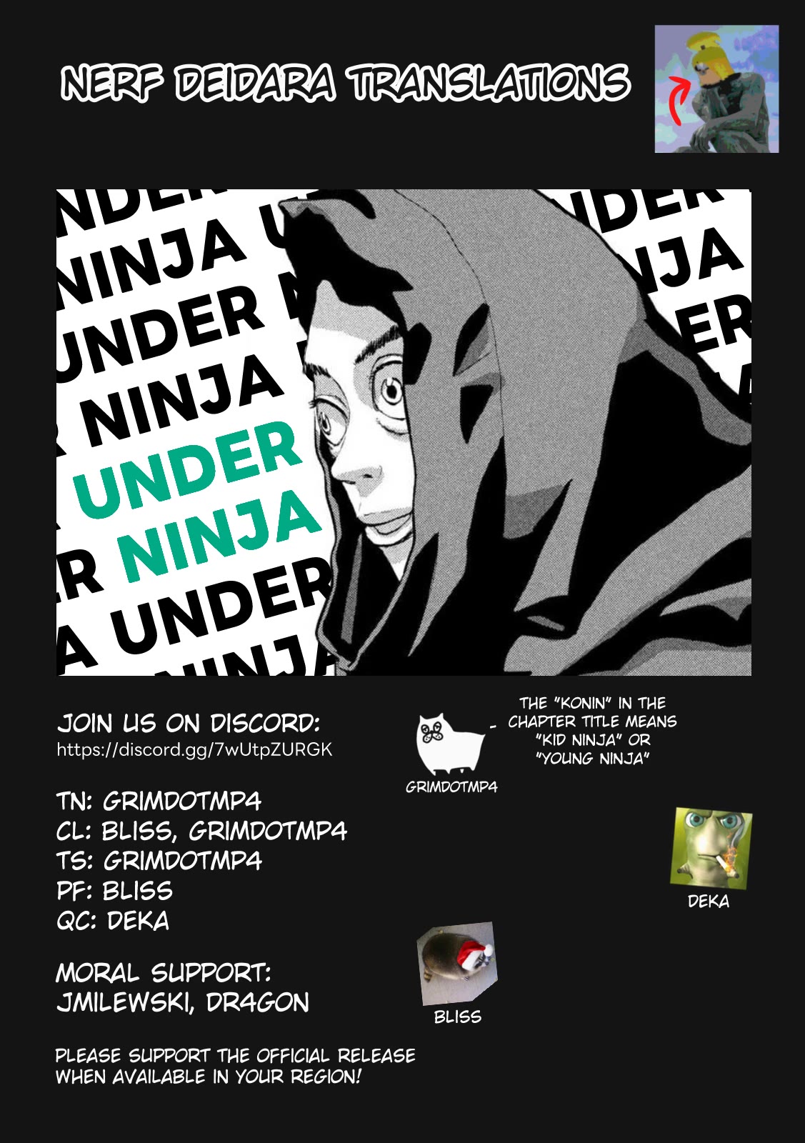 Under Ninja Chapter 113 page 20 - Chapter 113: Konin Trio