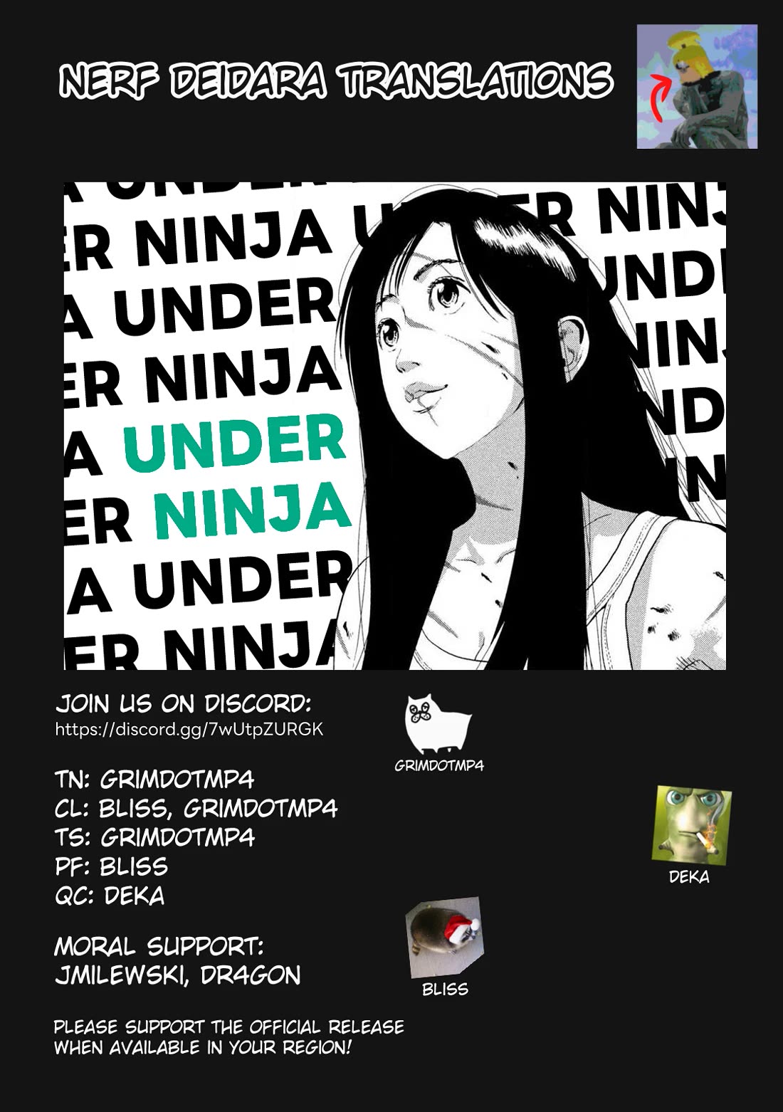 Under Ninja Chapter 114 page 20 - Chapter 114: Your Names.