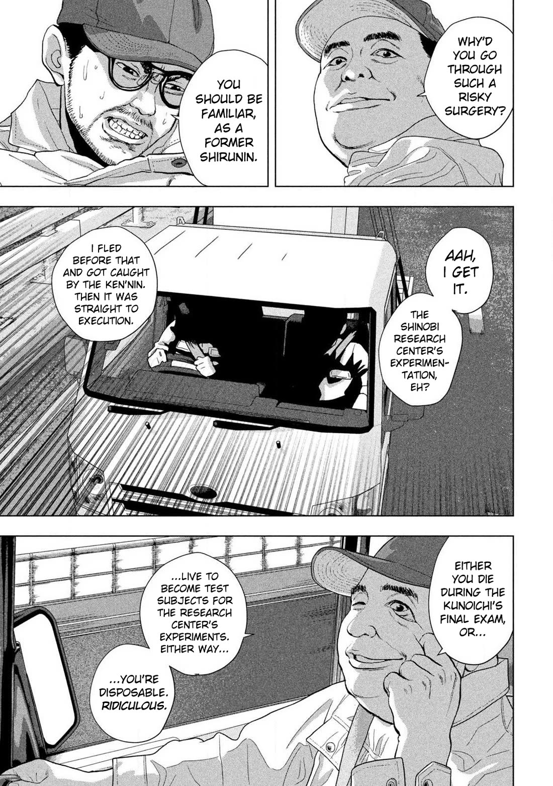 Under Ninja Chapter 115 page 11 - Chapter 115: Getting Smaller
