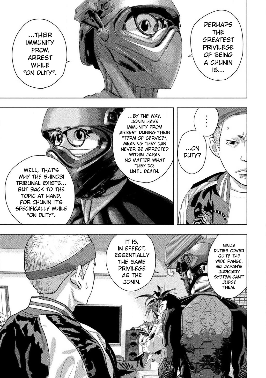 Under Ninja Chapter 120 page 14 - Chapter 120: When I Become A Chunin