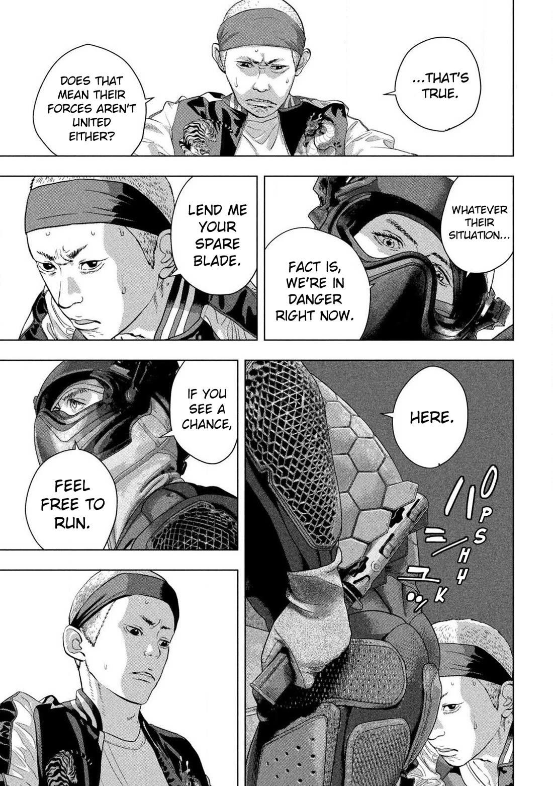 Under Ninja Chapter 123 page 10 - Chapter 123: Farewell!