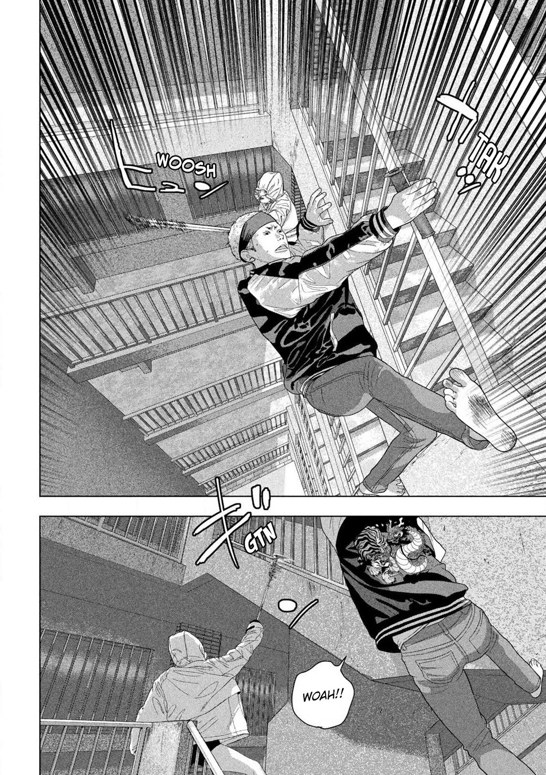 Under Ninja Chapter 124 page 11 - Chapter 124: Flying Tazaki