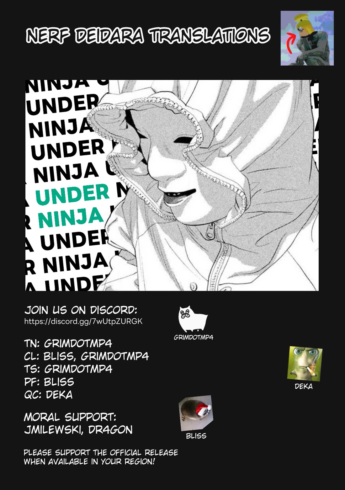 Under Ninja Chapter 124 page 17 - Chapter 124: Flying Tazaki