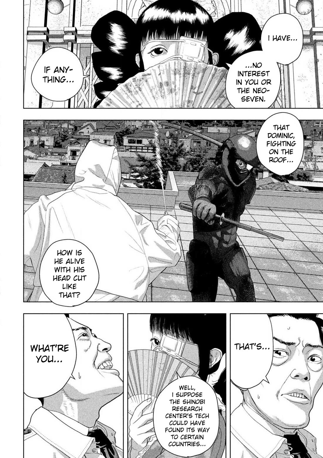 Under Ninja Chapter 125 page 6 - Chapter 125: They Shall Live