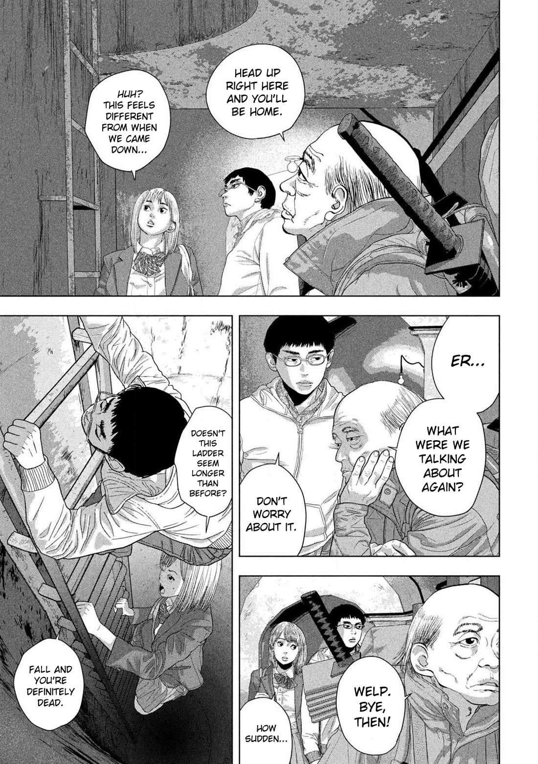 Under Ninja Chapter 128 page 15 - Chapter 128: Us Back Then