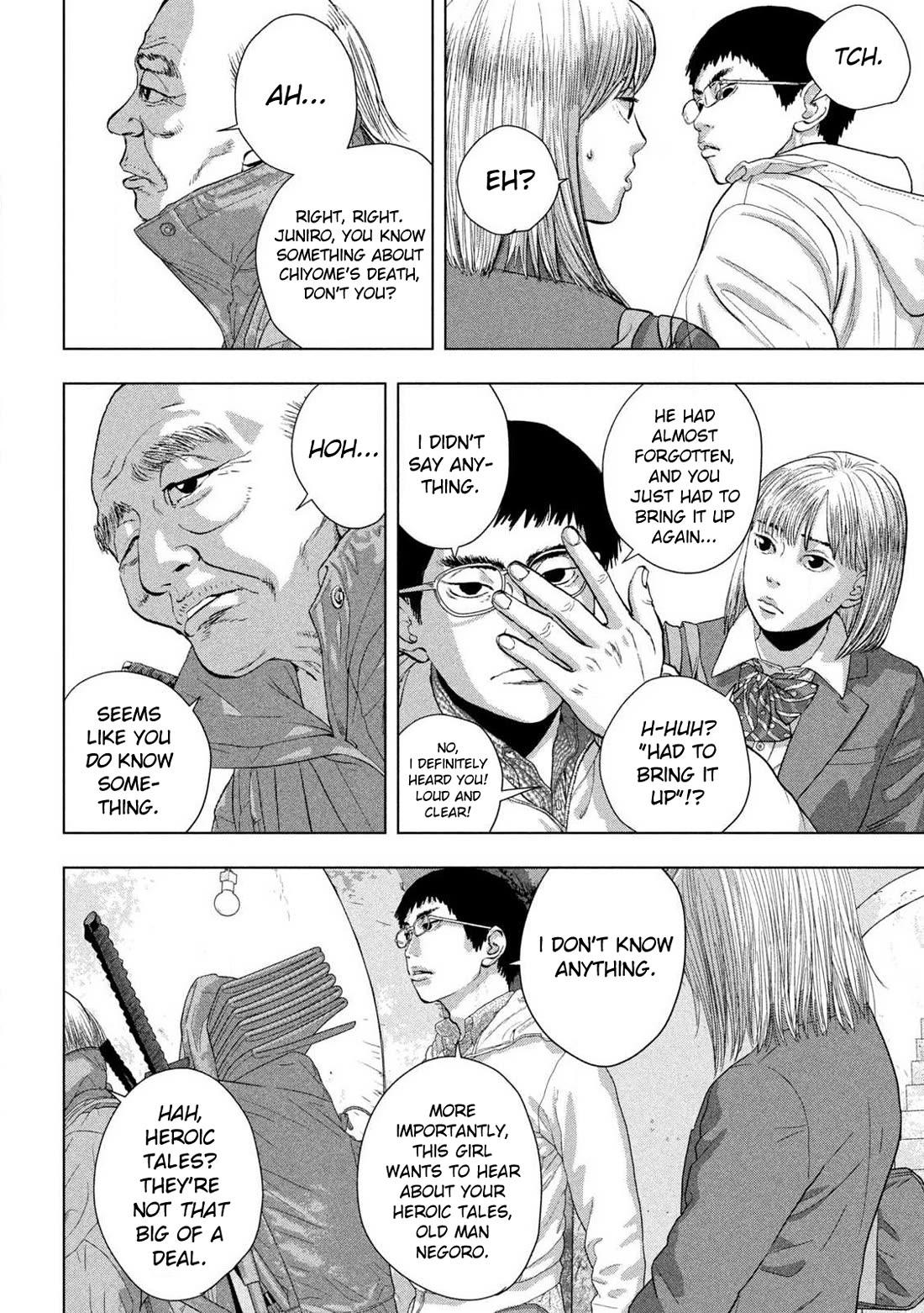 Under Ninja Chapter 128 page 2 - Chapter 128: Us Back Then