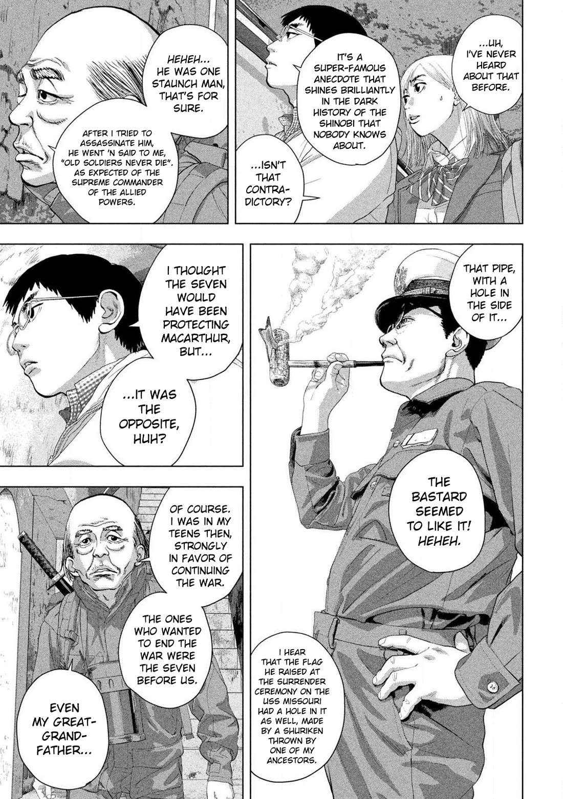 Under Ninja Chapter 128 page 5 - Chapter 128: Us Back Then
