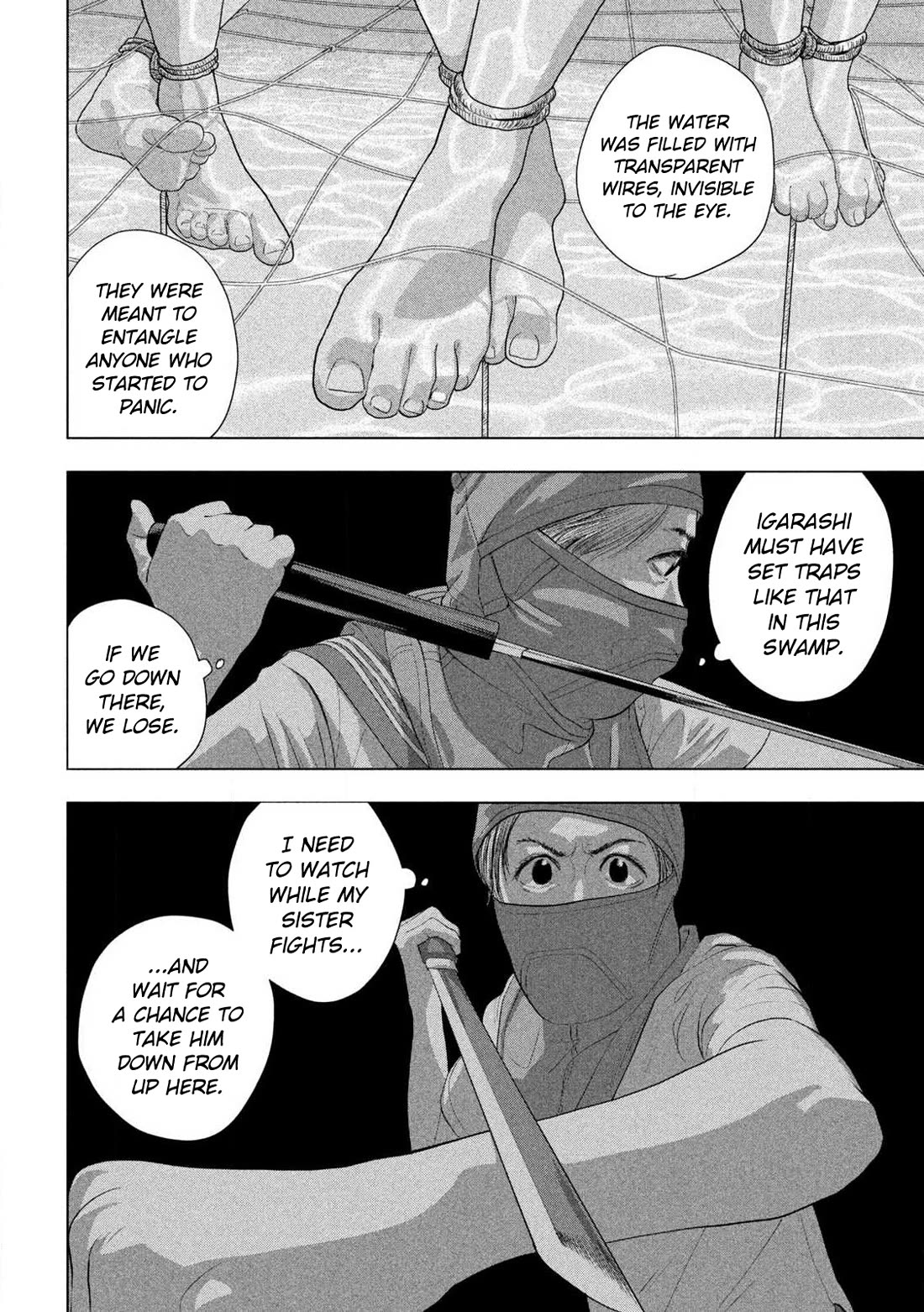 Under Ninja Chapter 132 page 13 - Chapter 132: Serious Thrusting Match