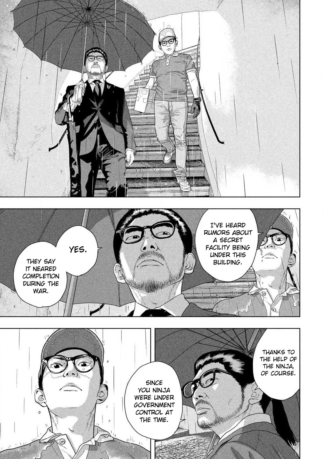 Under Ninja Chapter 135 page 11 - Chapter 135: Prime Minister Oda's Bodyguard