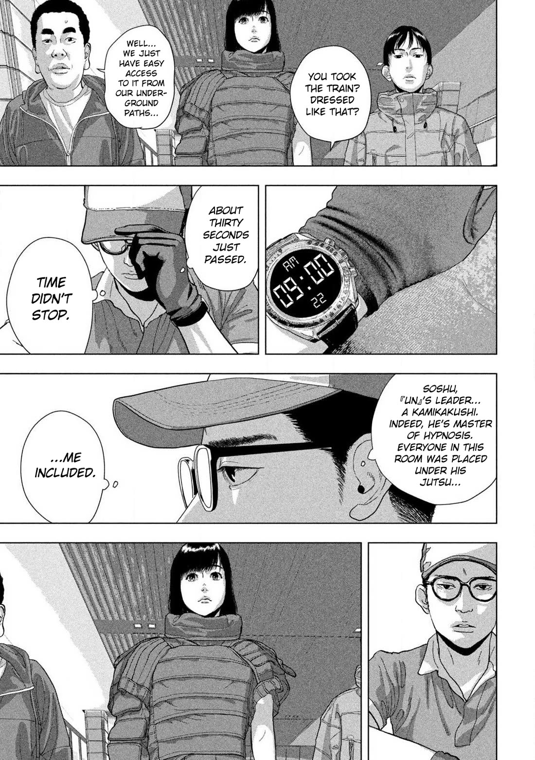 Under Ninja Chapter 136 page 11 - Chapter 136: Riding The Metro