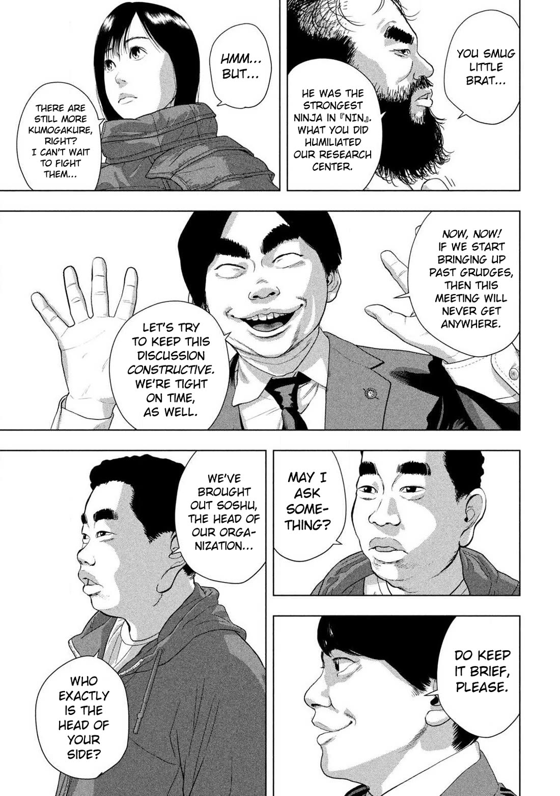 Under Ninja Chapter 136 page 15 - Chapter 136: Riding The Metro