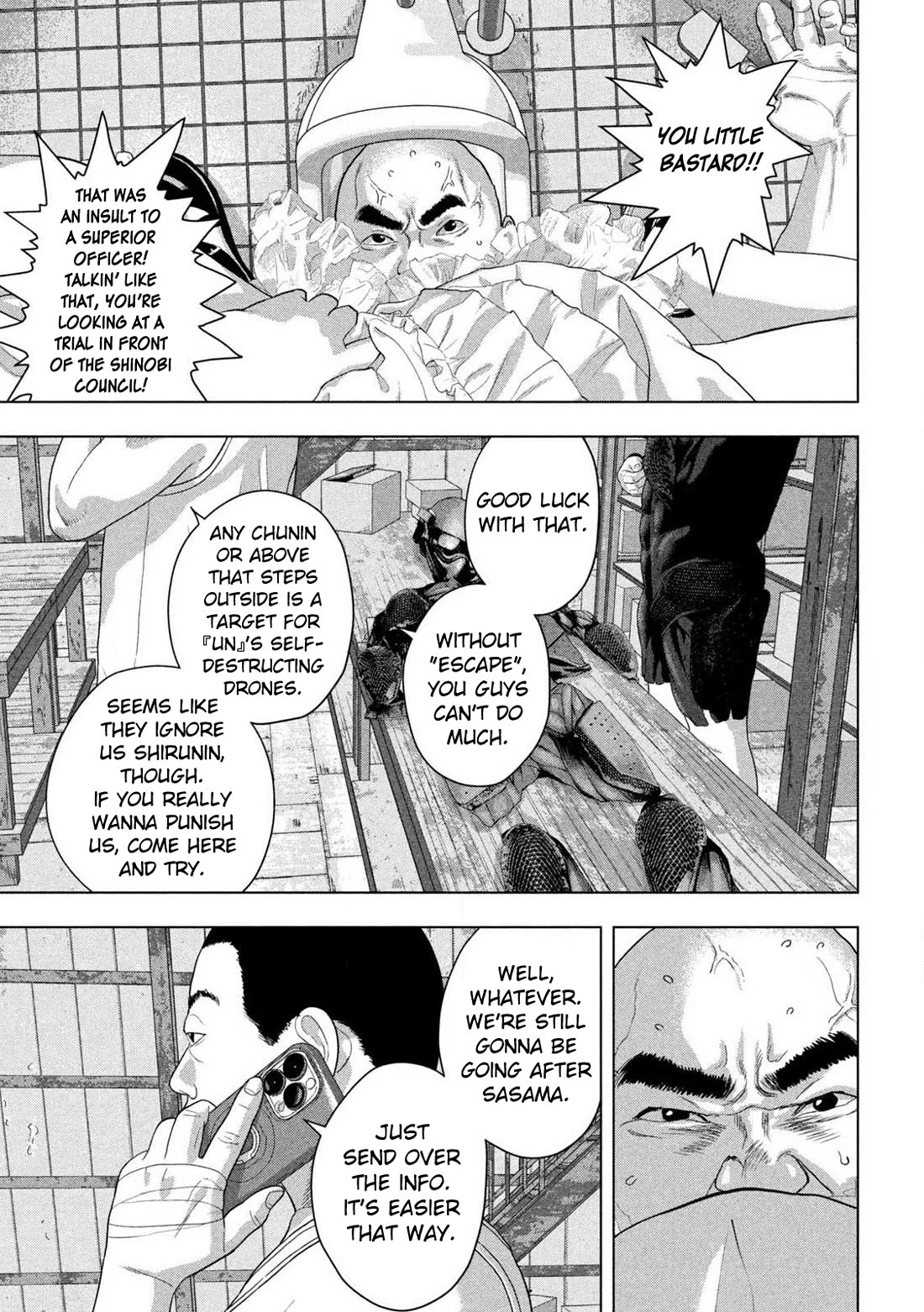 Under Ninja Chapter 140 page 3 - Chapter 140: Ranran's Rebellion