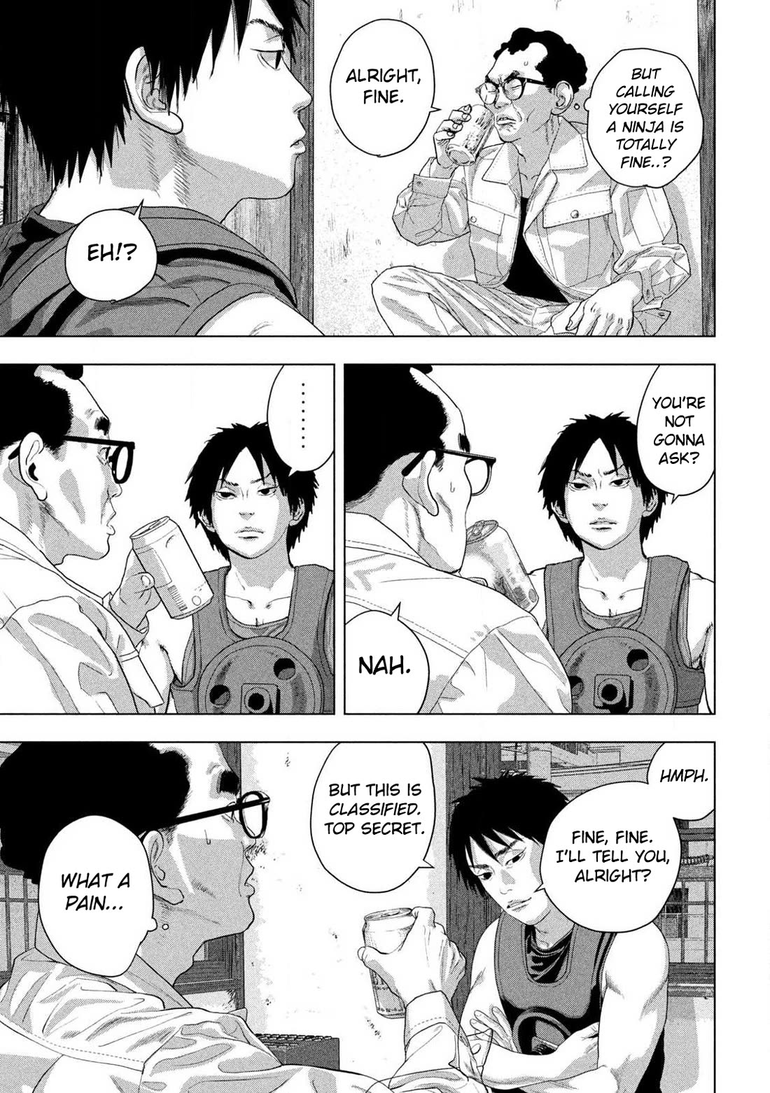 Under Ninja Chapter 141 page 5 - Chapter 141: Because Of This And That