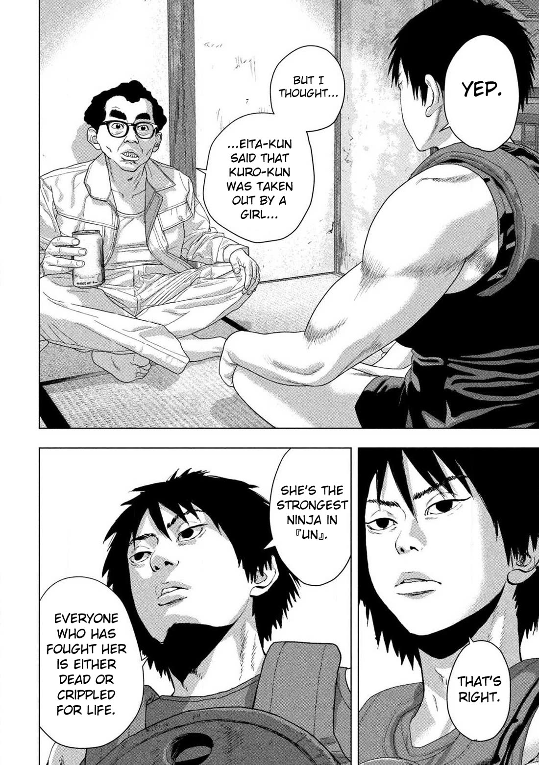 Under Ninja Chapter 141 page 8 - Chapter 141: Because Of This And That