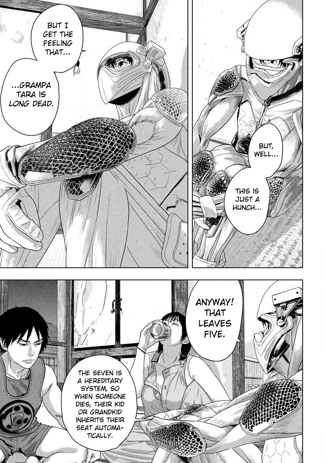 Under Ninja Chapter 143 page 3 - Chapter 143: Big Shot? Small Fry?