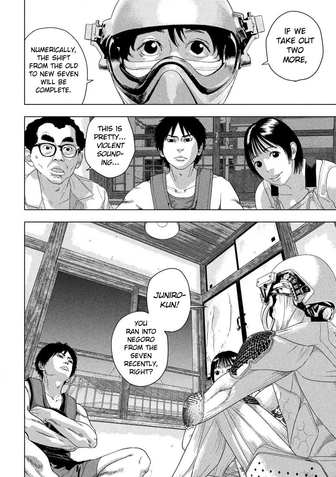 Under Ninja Chapter 143 page 4 - Chapter 143: Big Shot? Small Fry?