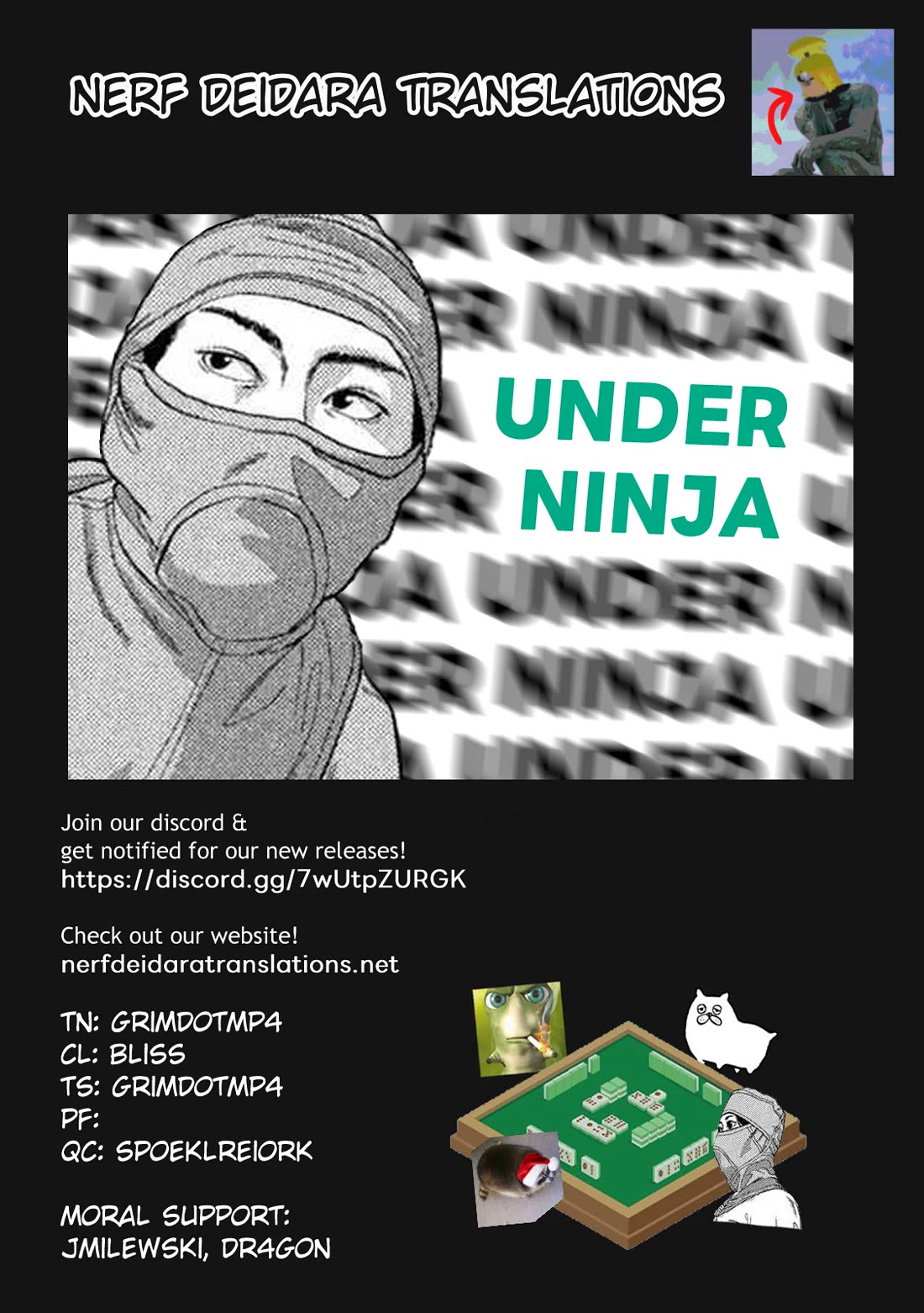 Under Ninja Chapter 146 page 18 - Chapter 146: I Walk The Path I Choose To Walk