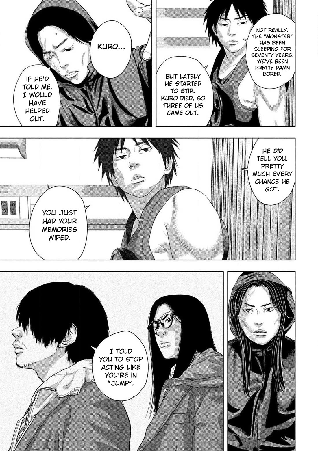 Under Ninja Chapter 152 page 14 - Chapter 152: A Song, Here And Now