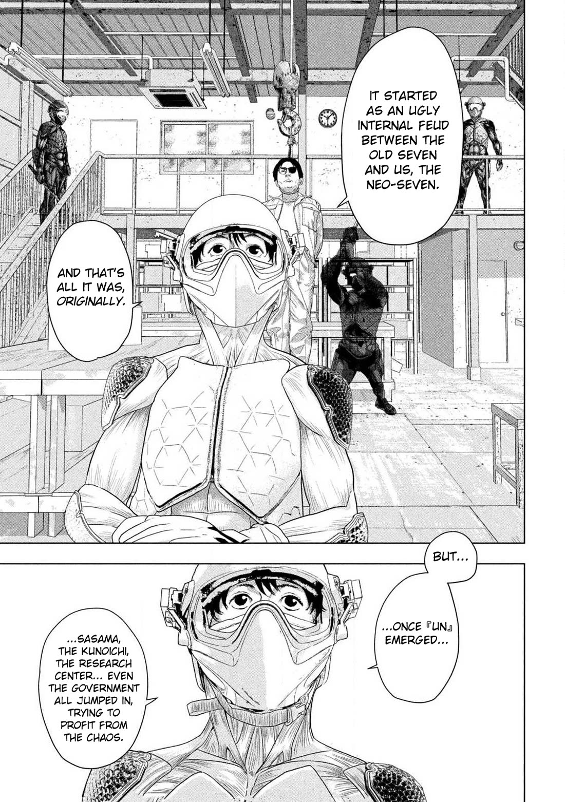 Under Ninja Chapter 156 page 10 - Chapter 156: In The Midst Of Chaos
