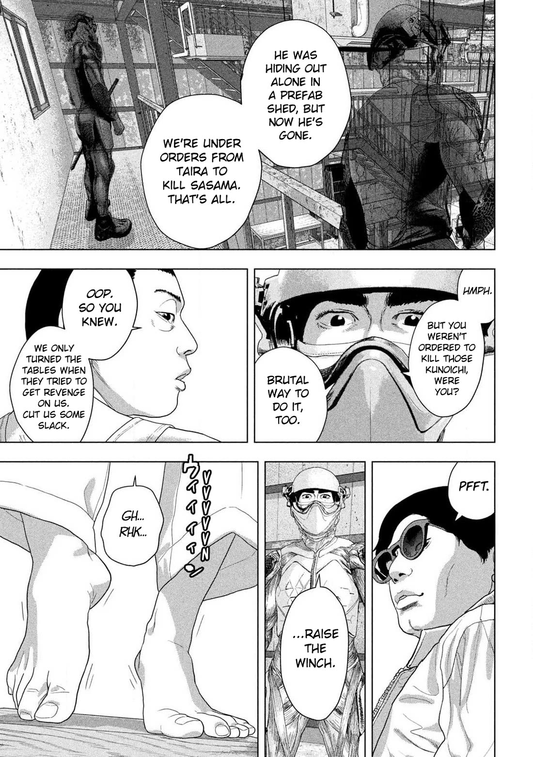 Under Ninja Chapter 156 page 8 - Chapter 156: In The Midst Of Chaos