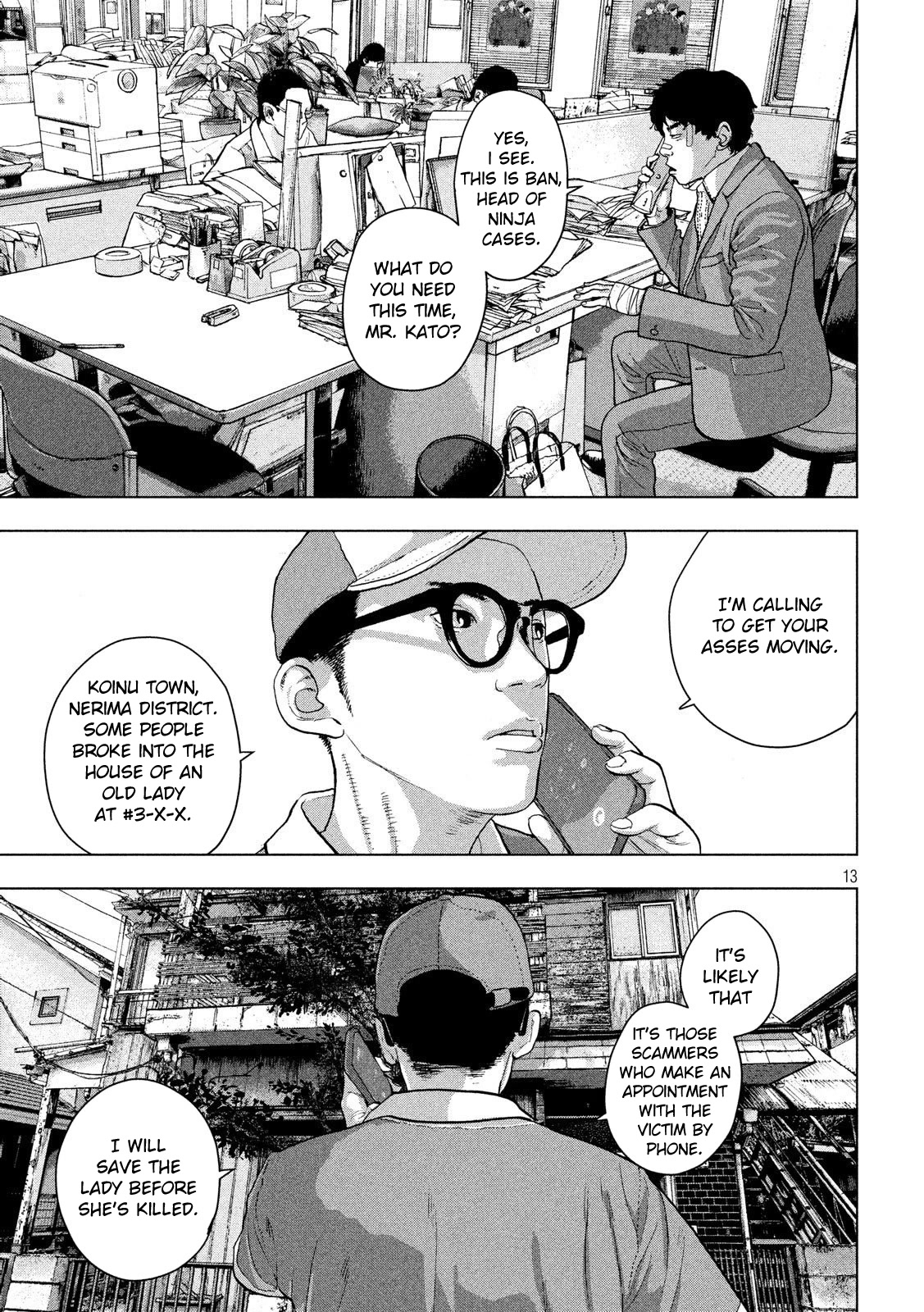 Under Ninja Chapter 16 page 13 - Chapter 16: Hideout in Nerima