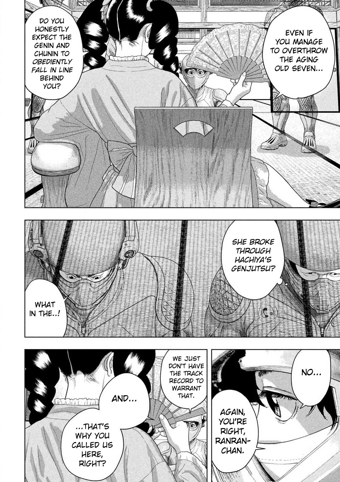 Under Ninja Chapter 164 page 12 - Chapter 164: A Saccharine Invitation