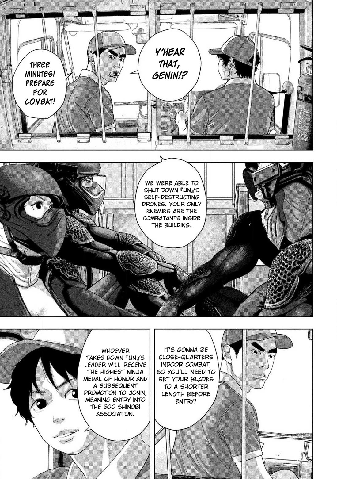 Under Ninja Chapter 167 page 10 - Chapter 167: I Wanna Fight Already