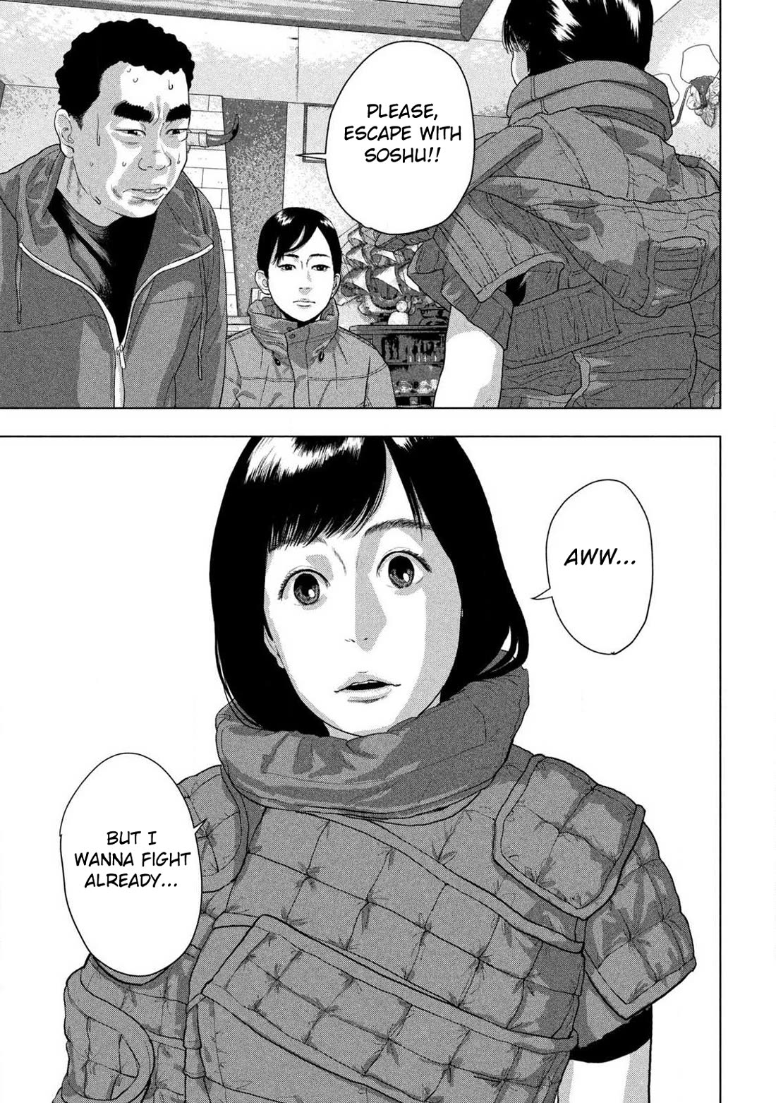Under Ninja Chapter 167 page 6 - Chapter 167: I Wanna Fight Already