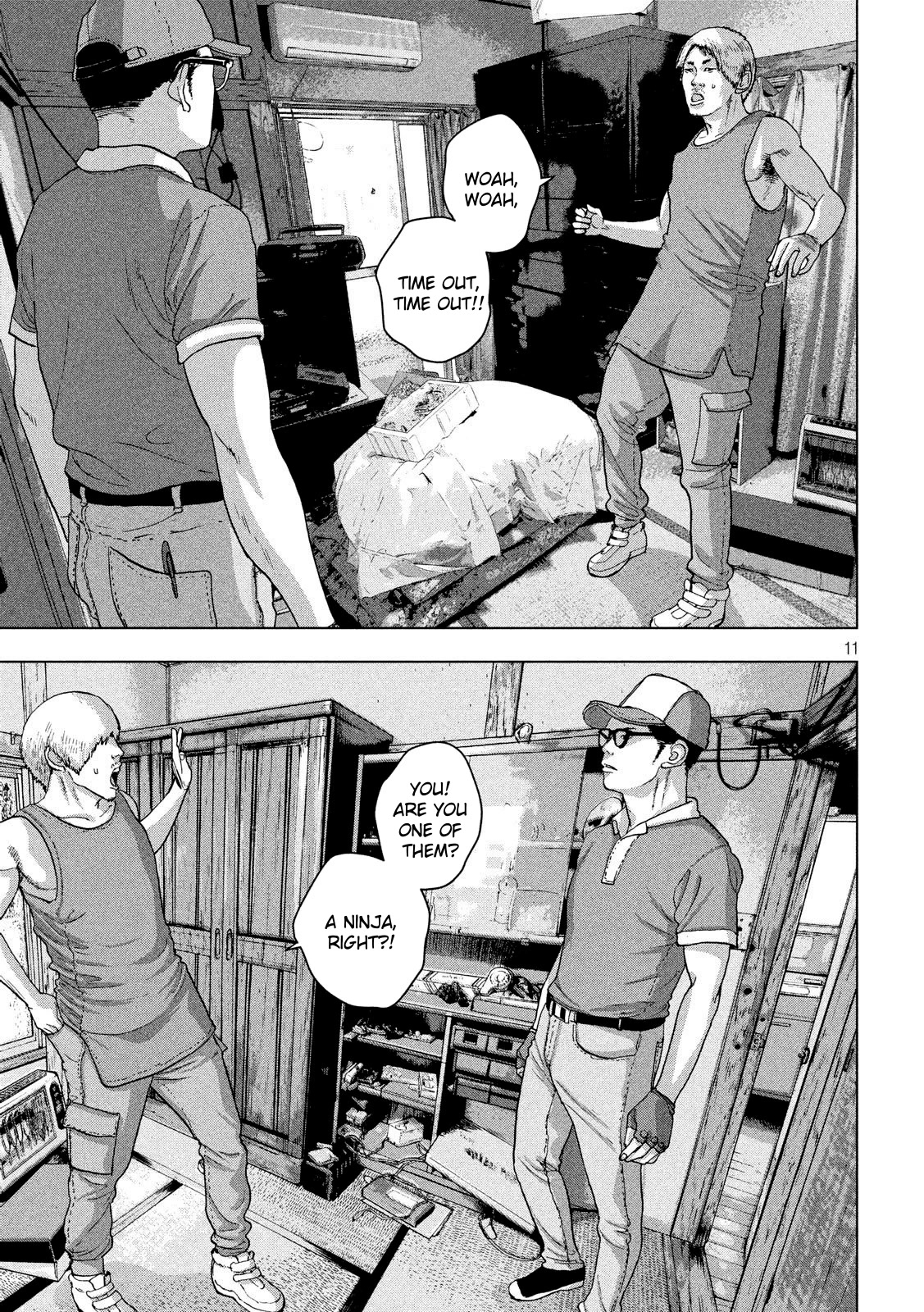 Under Ninja Chapter 17 page 10 - Chapter 17: The Deadly Work of a Ninja