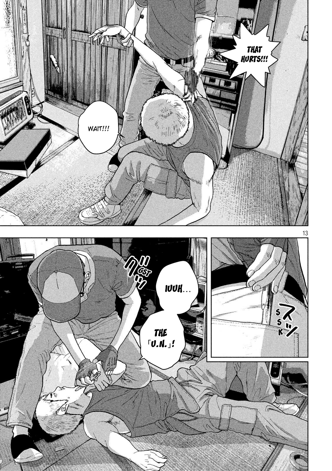 Under Ninja Chapter 17 page 12 - Chapter 17: The Deadly Work of a Ninja