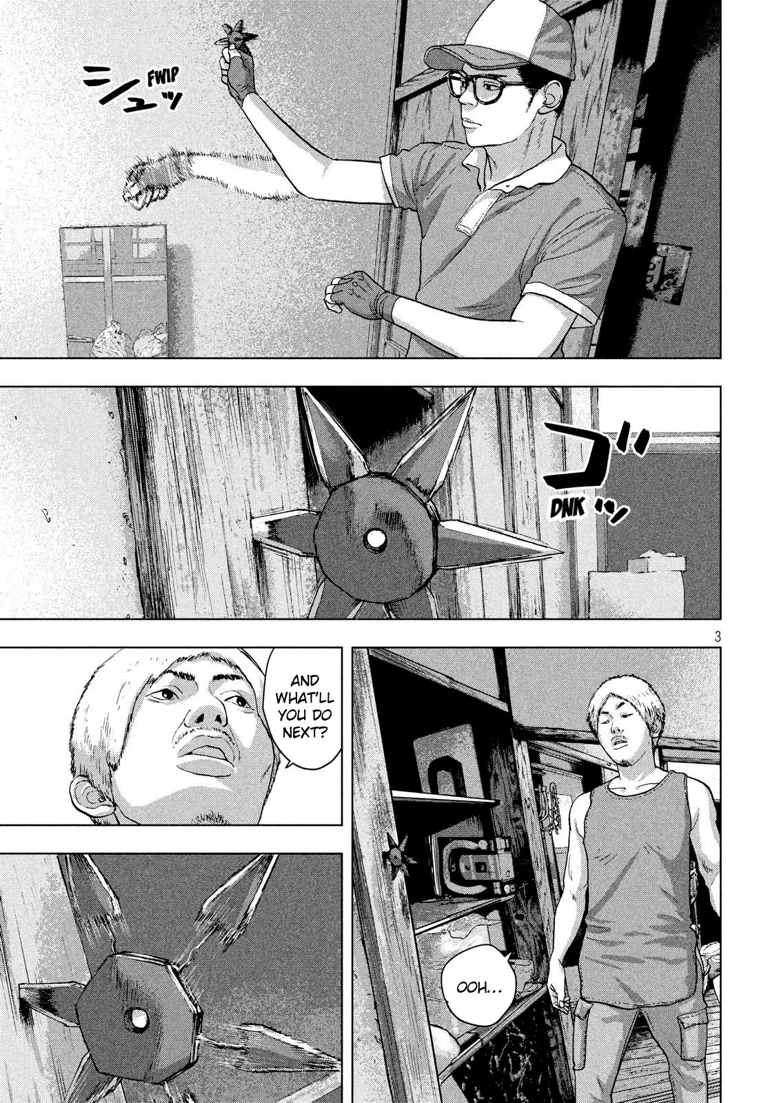 Under Ninja Chapter 17 page 3 - Chapter 17: The Deadly Work of a Ninja