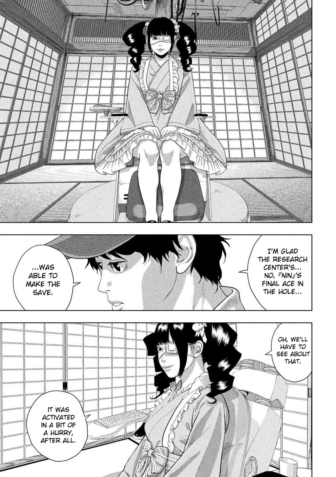 Under Ninja Chapter 170 page 11 - Chapter 170: After Sacrifice Comes The Ace