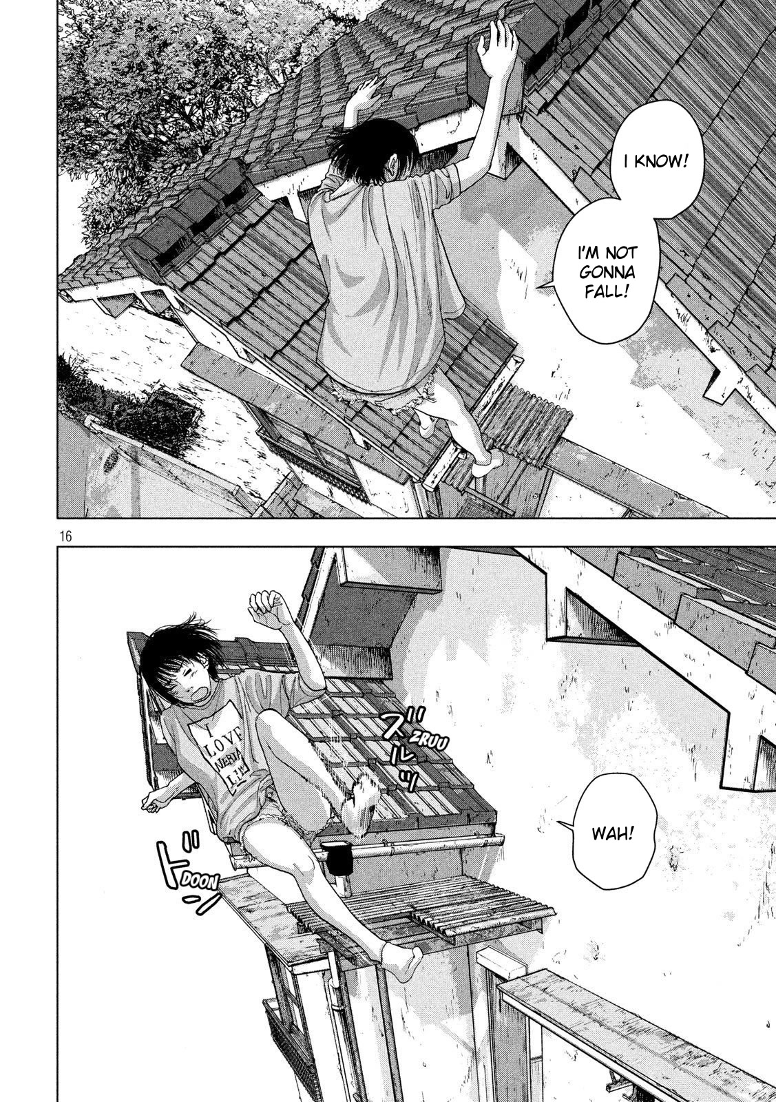 Under Ninja Chapter 18 page 15 - Chapter 18: Up on the Roof